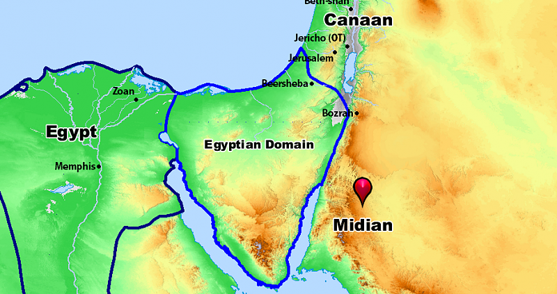 مدين تقع في المملكة العربية السّعودية