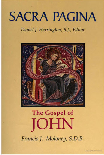 كتاب Sacra Pagina: The Gospel of John لعالم اللاهوت واستاذ العهد الجديد Francis J. Moloney